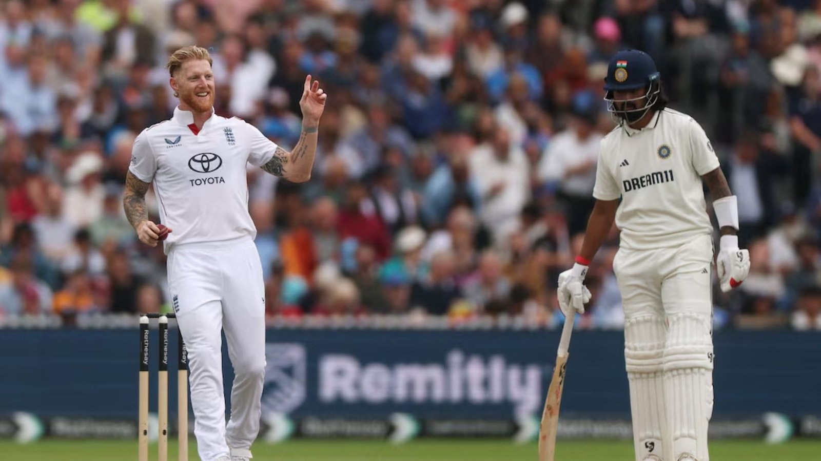 Stokes Takes Five as India Post 358 in 1st Innings at Old Trafford