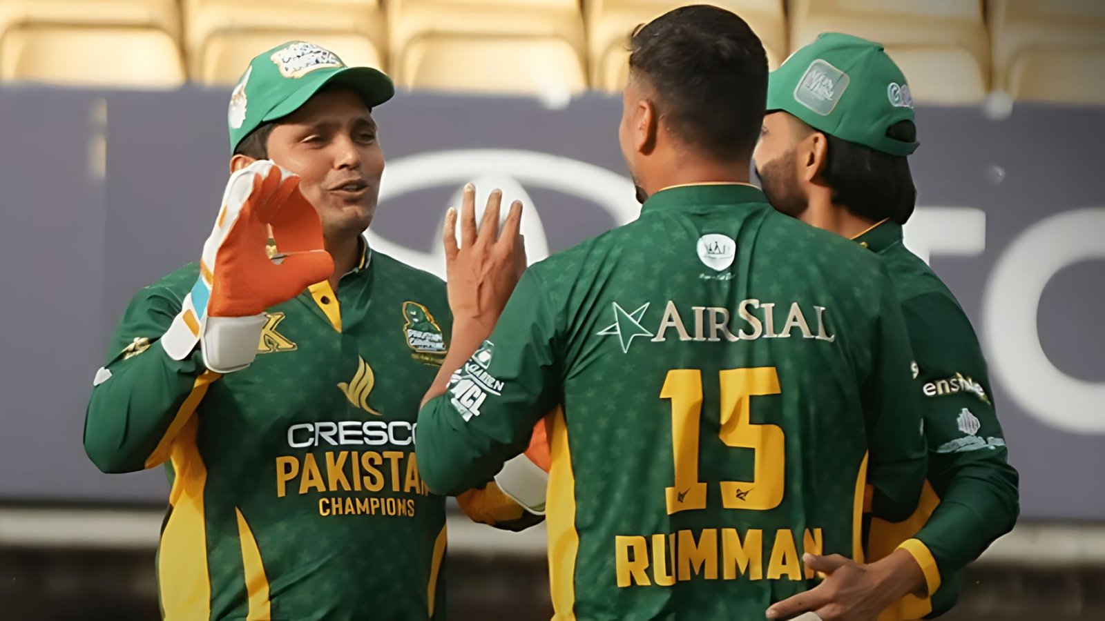 Pakistan Legends Beat South Africa Champions by 31 Runs